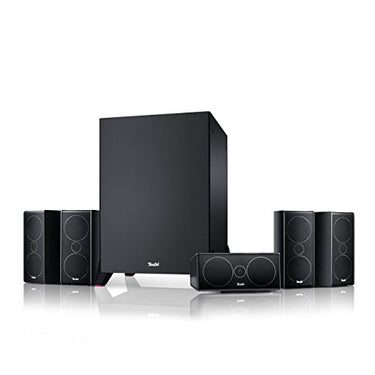 Teufel CONSONO 35 Mk3 Power Edition 5.1 Set - Heimkino Lautsprecher mit Mächtiger Subwoofer, Hi-Fi-Satelliten, Surround Soundanlage - schwarz im Sale